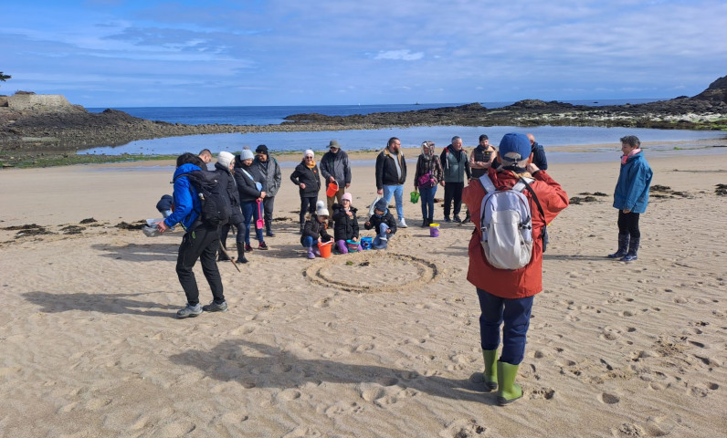 Camping Émeraude Visite Estran Bretagne